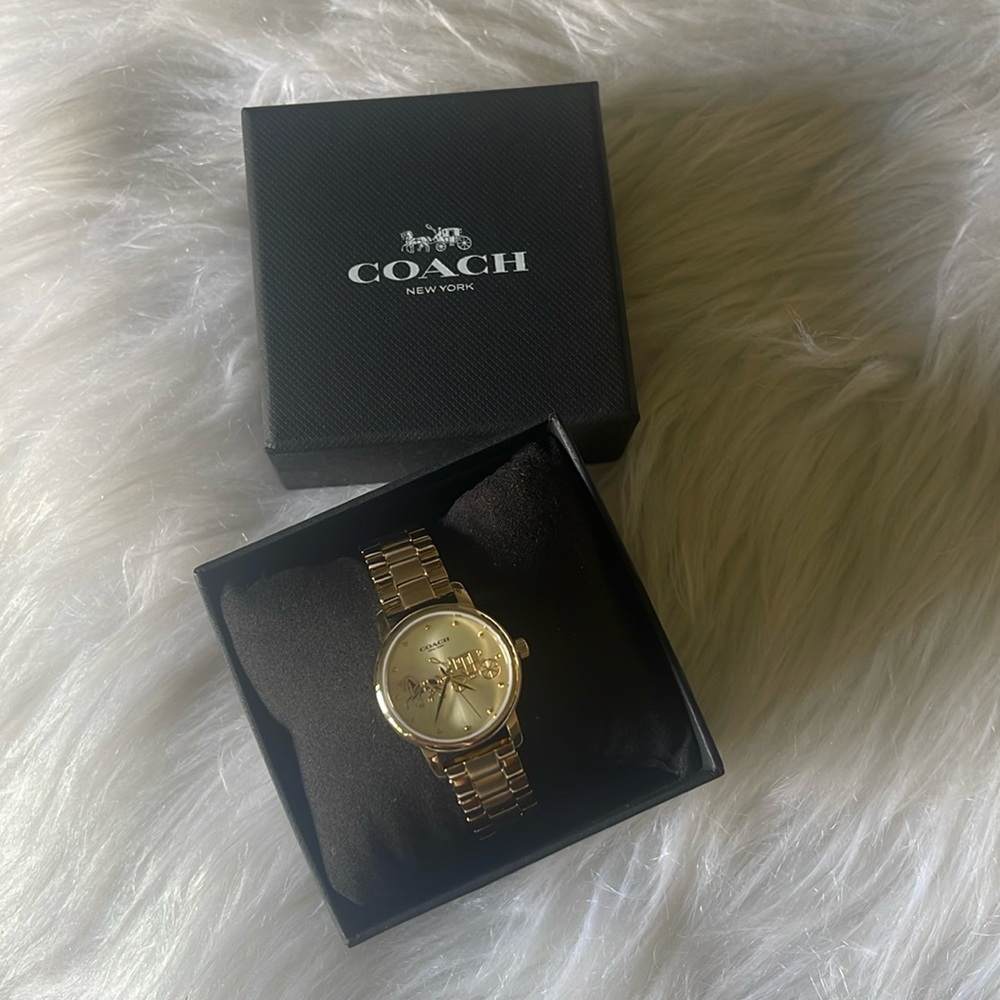Coach Women's Grand Stainless Steel Watch